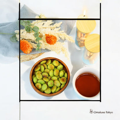 Ginbis Grilled Edamame Pack of 10