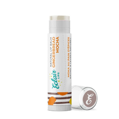 Eclair Lips Gingerbread Mocha lip balm