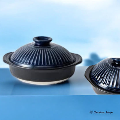 Ginpo Kikka Banko Donabe Japanese Clay Pot 3 Variants