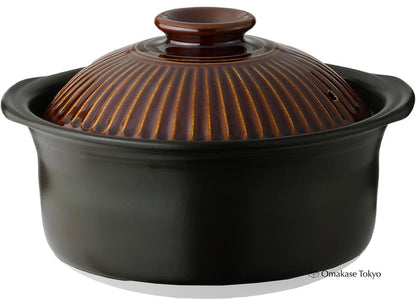 Ginpo Kikka Banko Donabe Rice Cooker 5Gou
