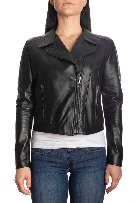 PK BY PASKAL giubbino nappa nero 073 NAPPA-NERO