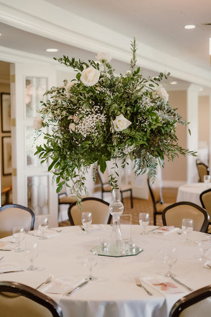 Gleaming White and Blush Kansas Wedding