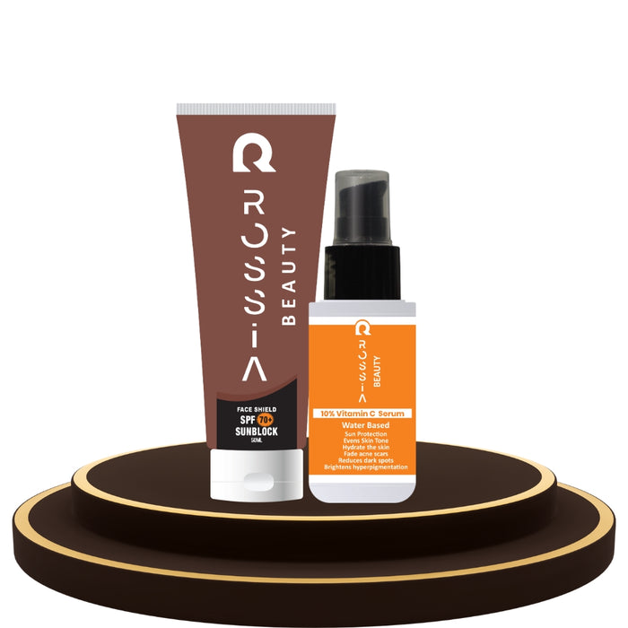 Rossia Beauty Glow & Shield Bundle