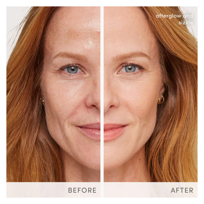 JaneIredale GlowTime BronzerStick Before/After