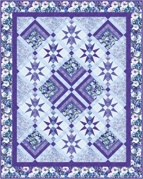 Glowing Flower Path Pattern # 608