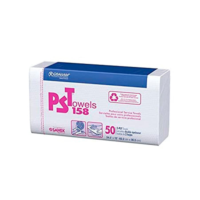 Graham PST Towels Huck Finish 158 10 pack Case Professional Salon Products