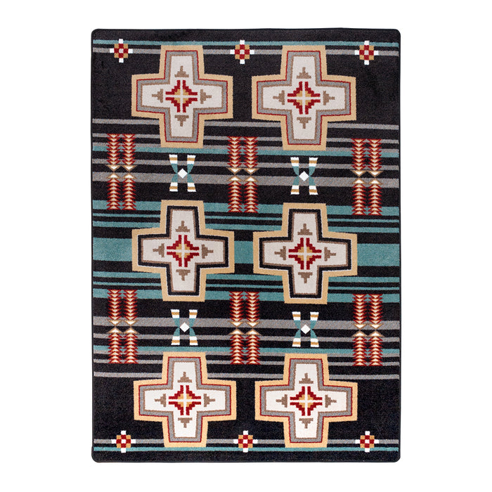 Image of an area rug, Grand River - Black