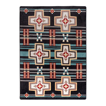 Image of an area rug, Grand River - Black