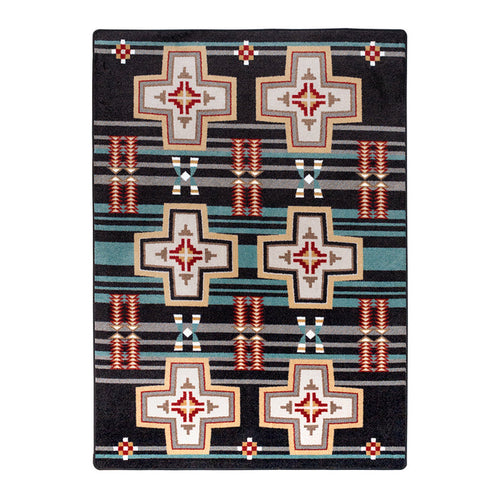Image of an area rug, Grand River - Black