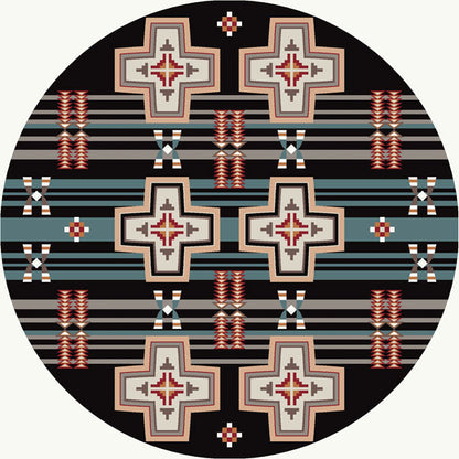 Image of an area rug, Grand River - Black