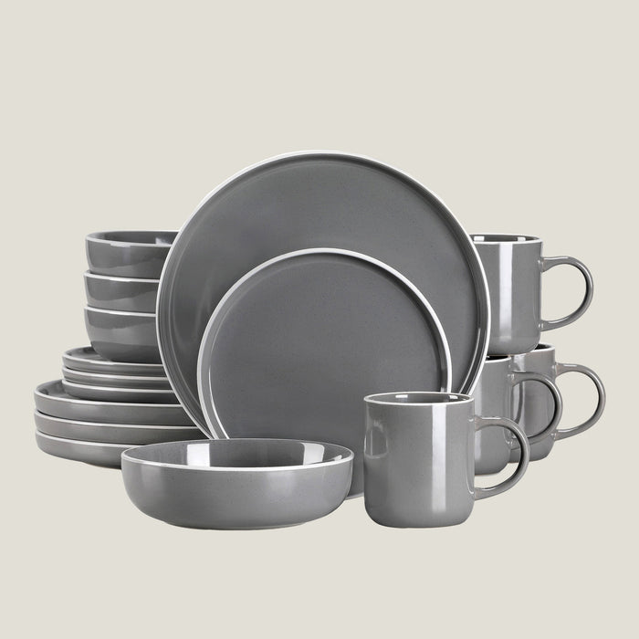 Gray Tableware Set