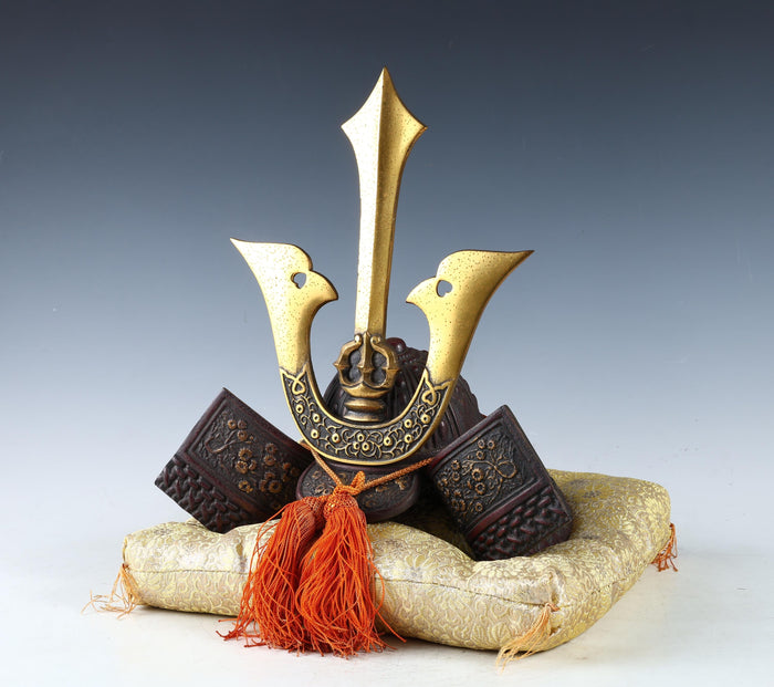 Great Samurai Helmet -Rare Form Kusunoki Masashige Helmet- Middle Size