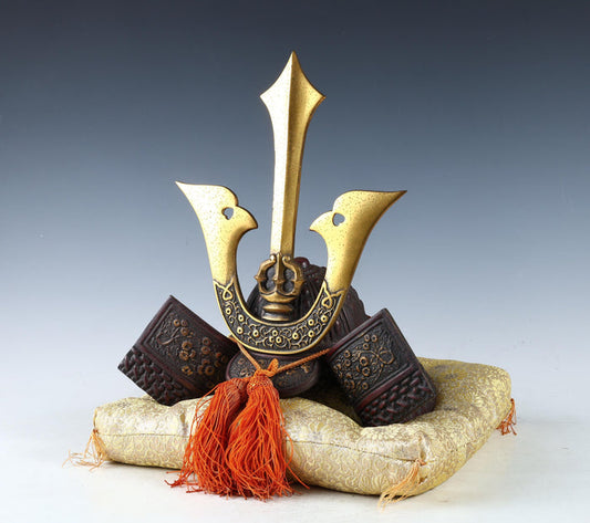 Great Samurai Helmet -Rare Form Kusunoki Masashige Helmet- Middle Size