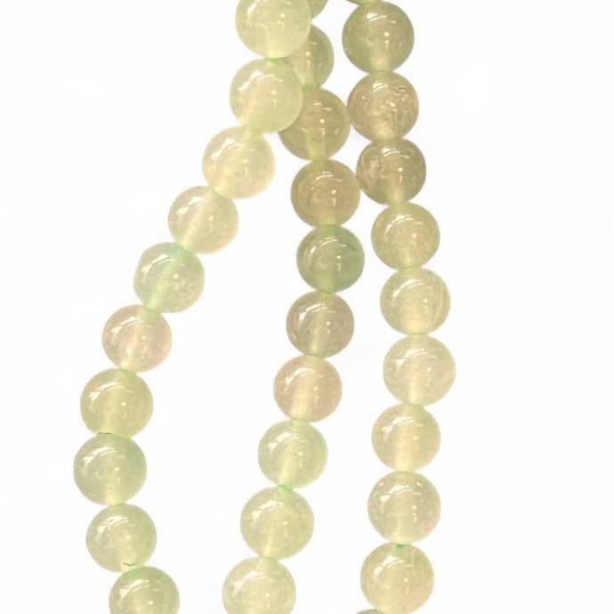 Green Aventurine 6mm Bead Strand – 14" Natural Crystal Beads for Jewelry Making & Luck