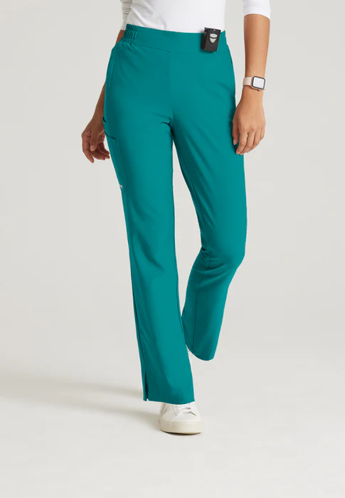 Grey's Anatomy Evolve Stretch Cosmo 6-Pocket Mid-Rise Tapered Scrub Pants