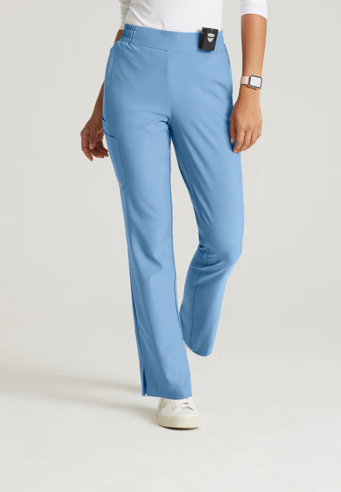 Grey's Anatomy Evolve Stretch Cosmo 6-Pocket Mid-Rise Tapered Scrub Pants