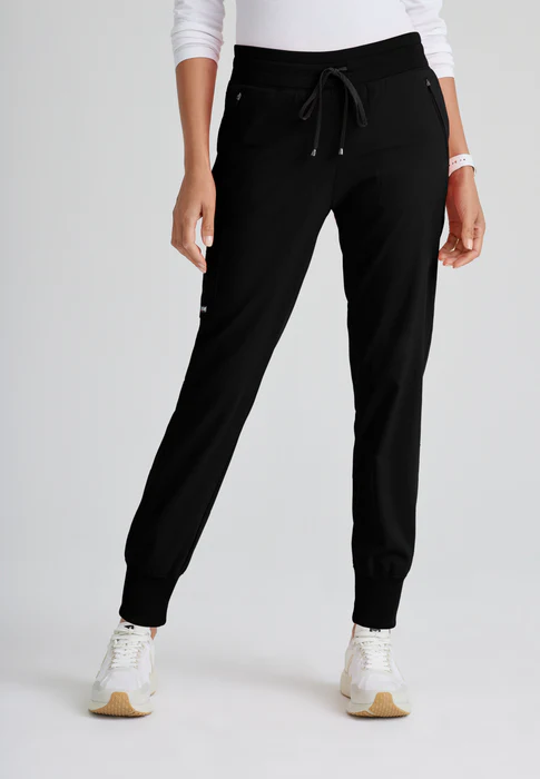 Grey's Anatomy Spandex Stretch Eden Mid-Rise Jogger Scrub Pants