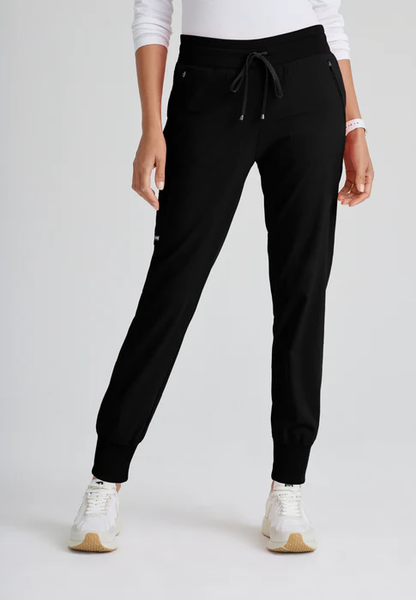 Grey's Anatomy Spandex Stretch Tall Eden Mid-Rise Jogger Scrub Pants