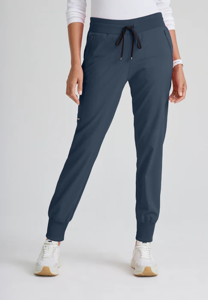 Grey's Anatomy Spandex Stretch Tall Eden Mid-Rise Jogger Scrub Pants