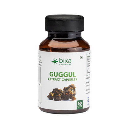 Guggul /Commiphora mukul Extract 60 Veg Capsules (450mg) 2.5% Guggulsterones