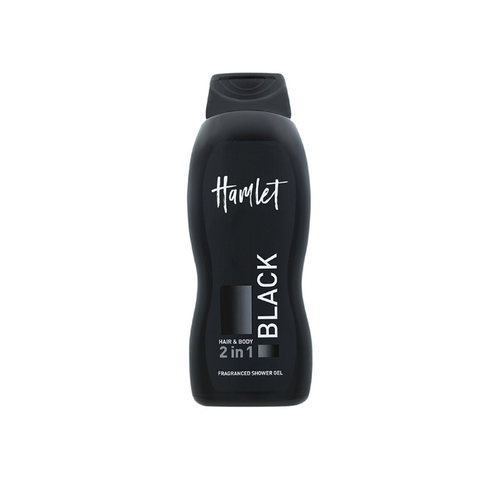Hamlet 2 in 1 Black Shower Gel