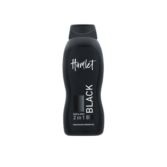 Hamlet 2 in 1 Black Shower Gel