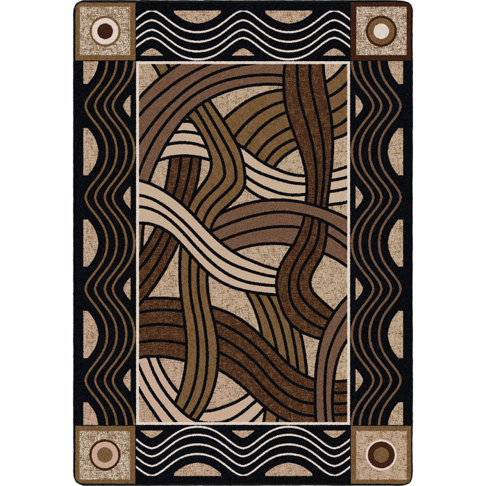 Image of an area rug, Hand Coiled - Natural