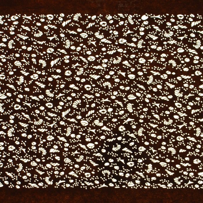 Hand Cut Edo Komon Katagami | Japanese Lacquered Paper Stencil
