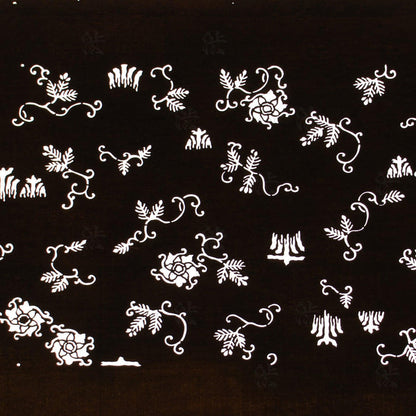 Hand Cut Katagami | Japanese Lacquered Paper Stencil