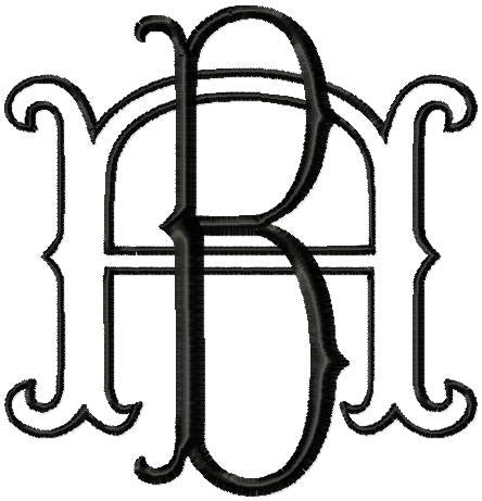 Heirloom Monogram Font