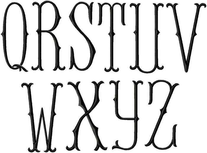 Heirloom Monogram Font