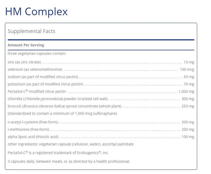 HM Complex 90 capsules by Pure Encapsulations