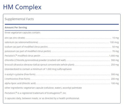 HM Complex 90 capsules by Pure Encapsulations
