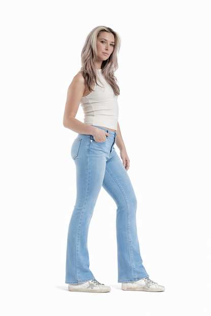 Holly Better Butter Slim Boot Cut-1822 Denim