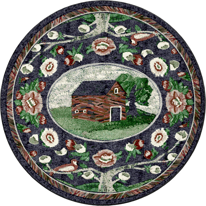 Image of an area rug, Home Sewn - Midnight