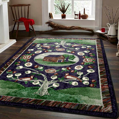 Image of an area rug, Home Sewn - Midnight