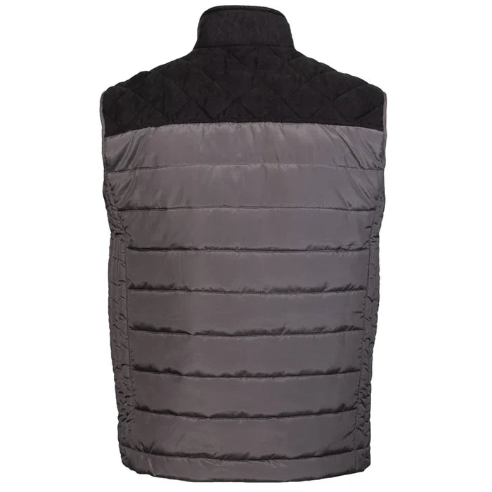 Hooey Packable Vest- Grey/ Charcoal