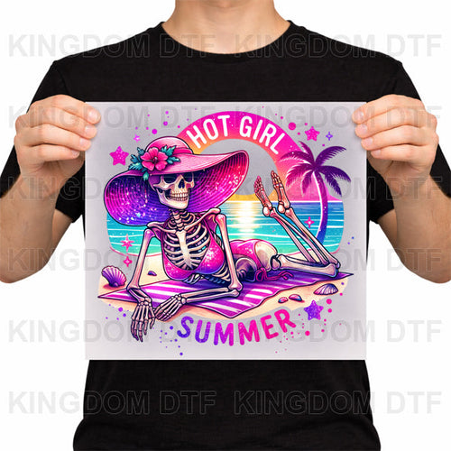 Hot Girl Summer DTF Transfers - Ready To Press