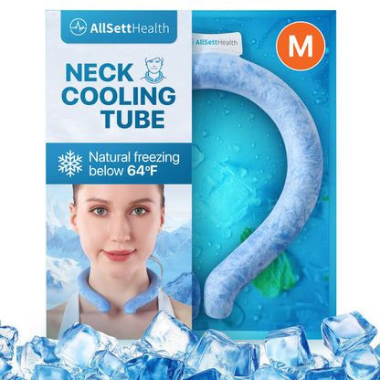 Ice Cooling Necklace – Reusable Cooling Neck Wrap