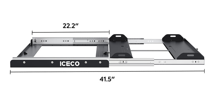 ICECO Side Pull Mounting Slide for Portable Fridge Freezer