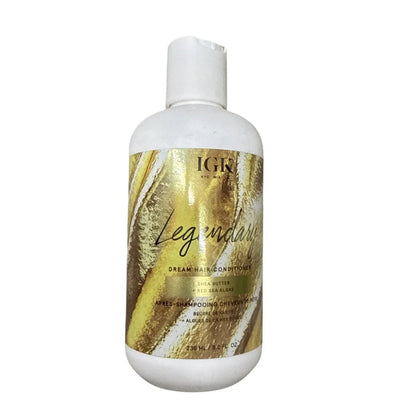 IGK Legendary Dream moisturizing hair conditioner 8oz bottle with gold label