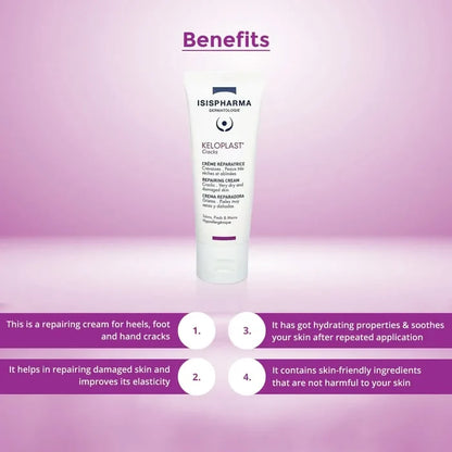 Isispharma Keloplast Cracks Repairing Cream 40ml