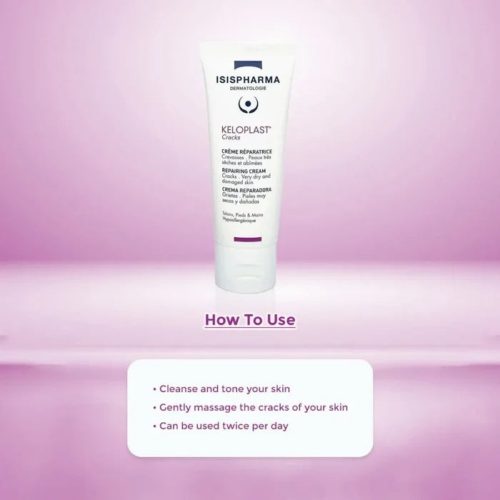 Isispharma Keloplast Cracks Repairing Cream 40ml