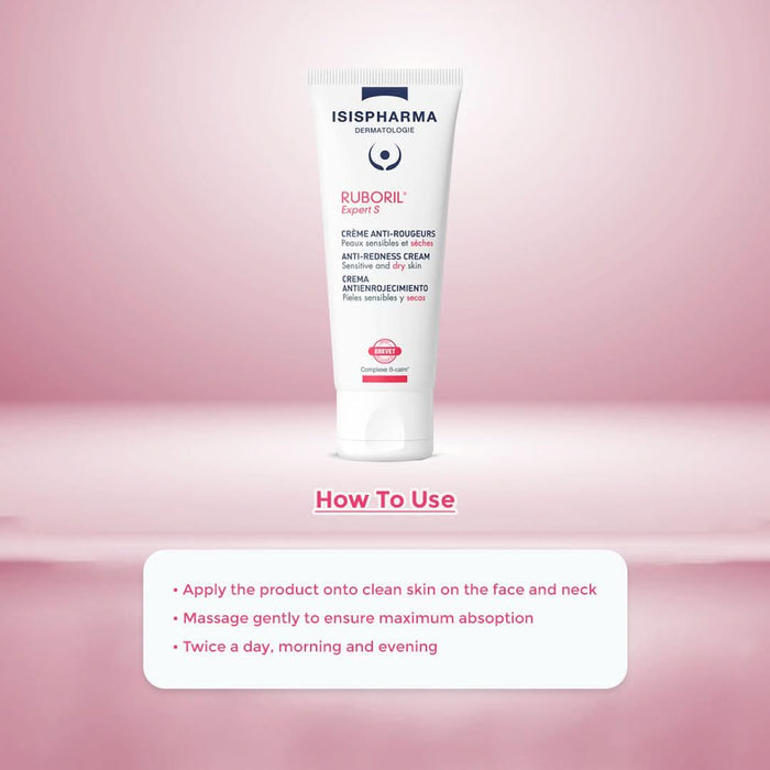 Isispharma Ruboril Expert S Anti-Redness Cream 40ml