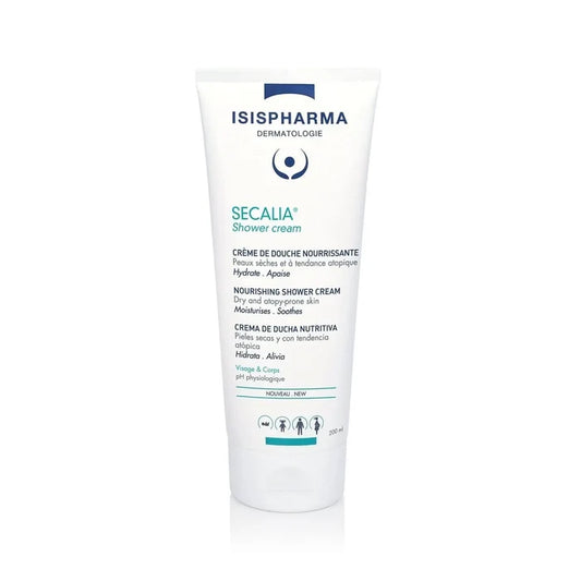 Isispharma Secalia shower cream on a white background