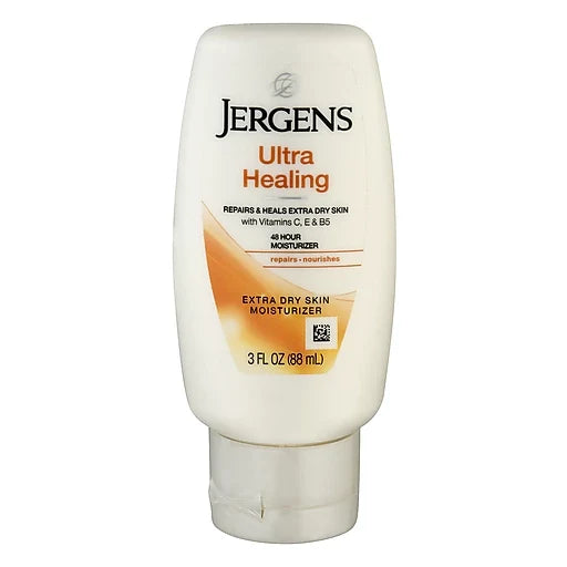 JERGENS Ultra Healing Tepairs & Heals Extra Dry Skin With Vitamin C E & B5 48 Hours Moisturizer