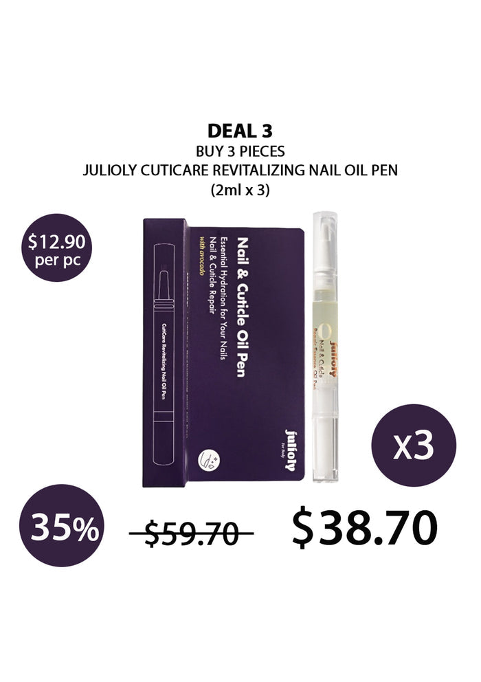 (BUY 3) JULIOLY REVITALIZING NAIL OIL PEN