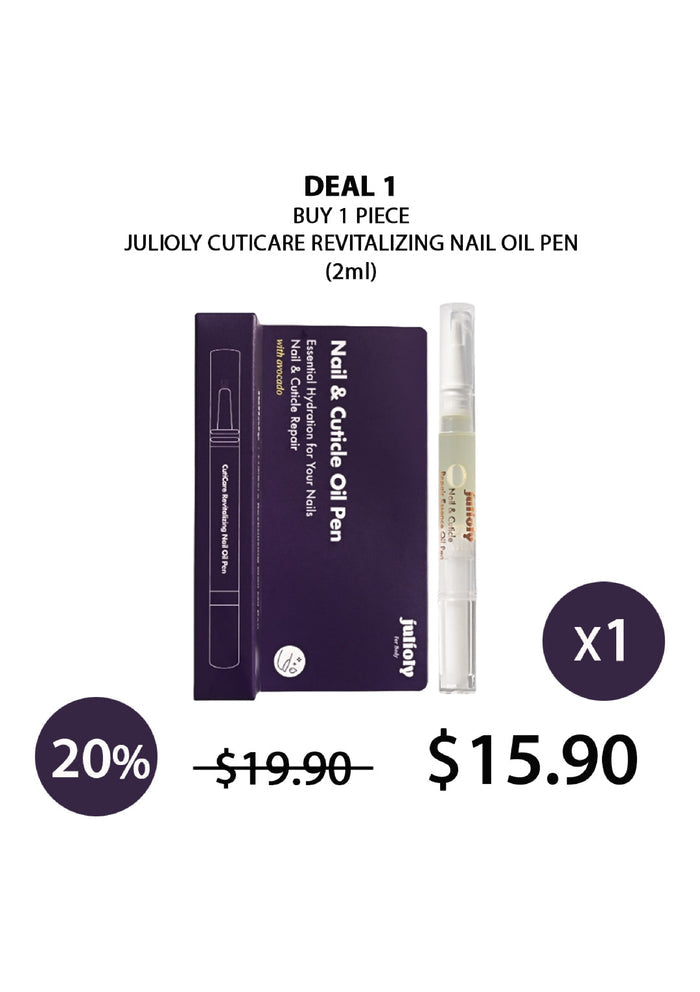 (BUY 1) JULIOLY REVITALIZING NAIL OIL PEN