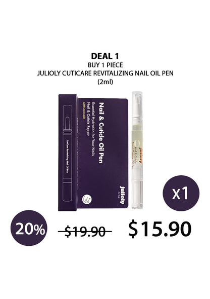 (BUY 1) JULIOLY REVITALIZING NAIL OIL PEN