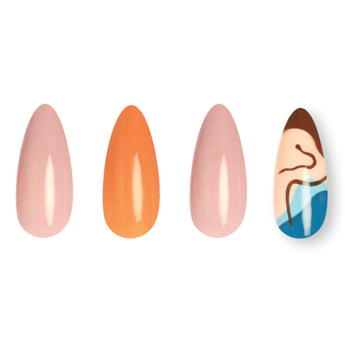 KANA Posh Mellow Yes, Please! High Velocity Design 24 Nails - ikatehouse